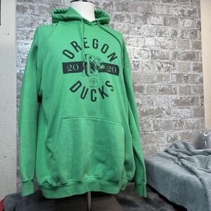 Oregon Ducks Hoodie Mens 2XL Green NCAA Football Rose Bowl 2020 Port & Company